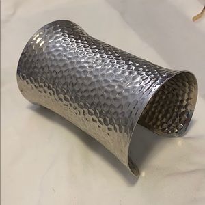 Beautiful silver cuff bracelet